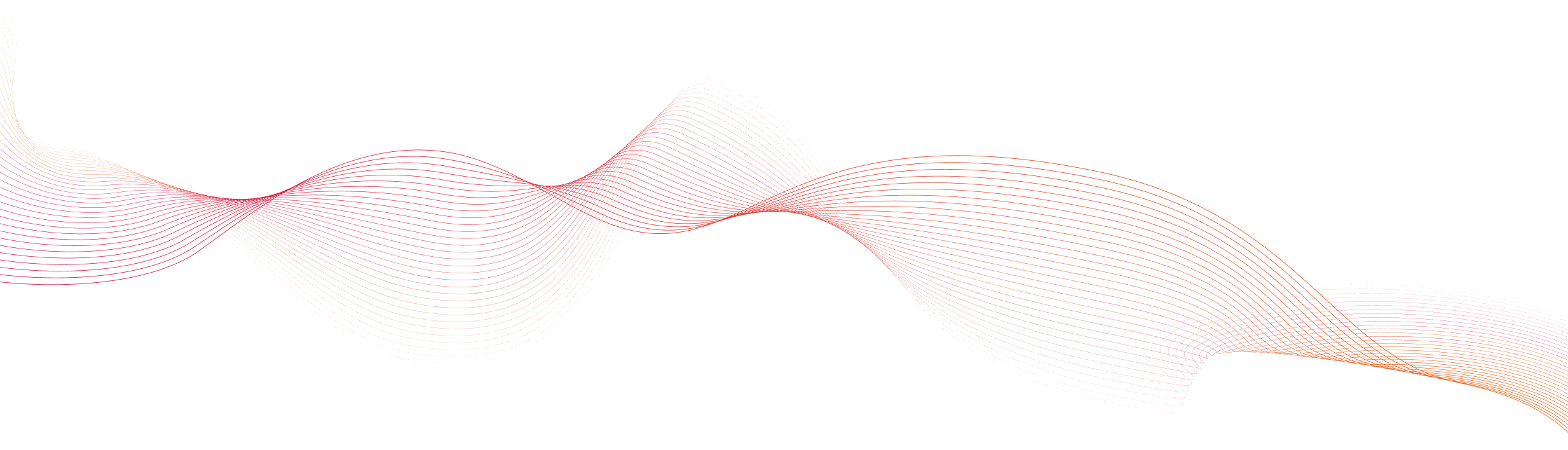 Red Abstract Horizontal Linear Pattern