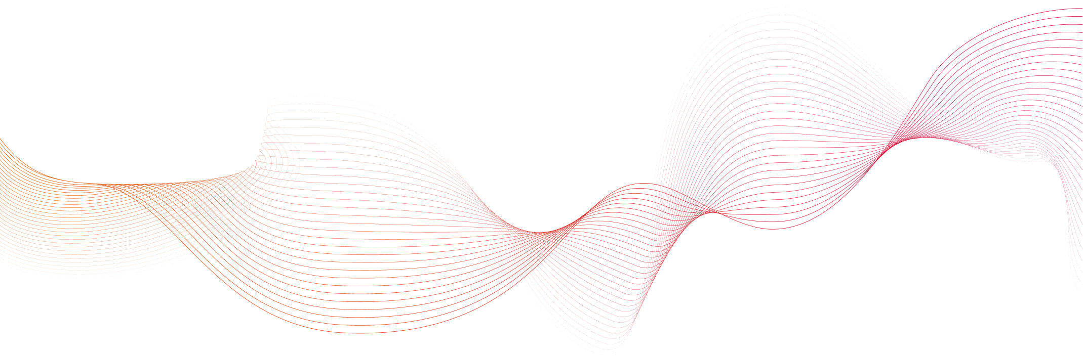 Red Abstract Horizontal Linear Pattern